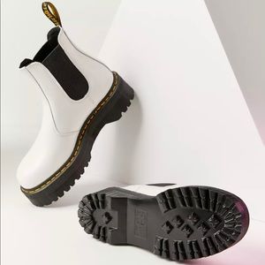 Dr Martens White Smooth 2976 Quad Retro